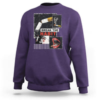 Anti Smoking Sweatshirt Break The Habit The Best Break Of Your Life - Wonder Print Shop