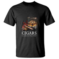 Cigar Lover T Shirt Not A Habit But A Peace of Mind - Wonder Print Shop