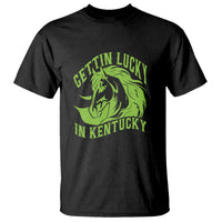 Horse Racing T Shirt Getting Lucky In Kentucky - Wonder Print Shop