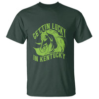 Horse Racing T Shirt Getting Lucky In Kentucky - Wonder Print Shop