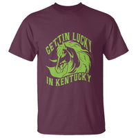 Horse Racing T Shirt Getting Lucky In Kentucky - Wonder Print Shop