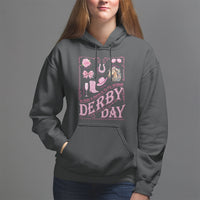Coquette Bow Girly Derby Day Horse Racing Hoodie - Wonder Print Shop