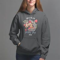 Horse Racing Hoodie This Is My Derby Day Dress Girls Women - Wonder Print Shop