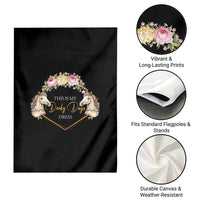 Horse Racing Garden Flag This Is My Derby Day Dress Girl Woman