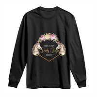 Horse Racing Long Sleeve Shirt This Is My Derby Day Dress Girl Woman