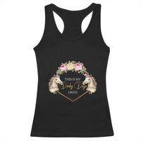 Horse Racing Racerback Tank Top This Is My Derby Day Dress Girl Woman