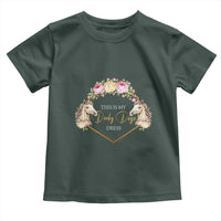 Horse Racing Toddler T Shirt This Is My Derby Day Dress Girl Woman