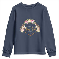 Horse Racing Youth Sweatshirt This Is My Derby Day Dress Girl Woman