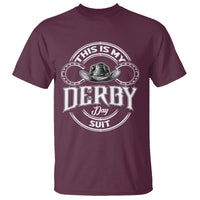 Horse Racing T Shirt This Is My Derby Day Suit For Man - Wonder Print Shop
