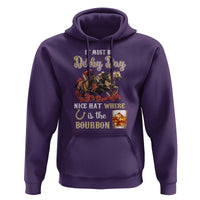 Horse Racing Hoodie It Must Be Derby Day Nice Hat Where Is The Bourbon - Wonder Print Shop