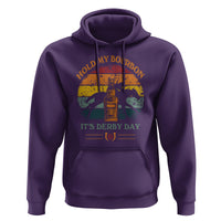 Horse Racing Hoodie Hold my Bourbon It's Derby Day - Wonder Print Shop