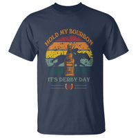 Horse Racing T Shirt Hold my Bourbon It's Derby Day - Wonder Print Shop