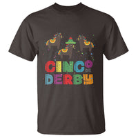 Funny Horse Racing T Shirt Cinco De Derby Mexican Horse Race - Wonder Print Shop