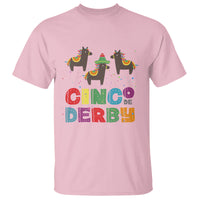 Funny Horse Racing T Shirt Cinco De Derby Mexican Horse Race - Wonder Print Shop