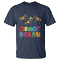 Funny Horse Racing T Shirt Cinco De Derby Mexican Horse Race - Wonder Print Shop