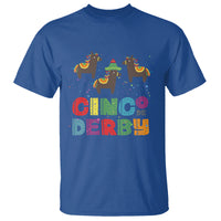 Funny Horse Racing T Shirt Cinco De Derby Mexican Horse Race - Wonder Print Shop