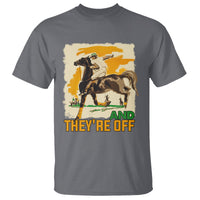 Funny Horse Racing T Shirt And They're Off Horses Race Lover - Wonder Print Shop