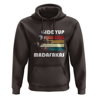 Funny Horse Racing Hoodie Giddy Up Madafakas Horses Race Lover - Wonder Print Shop