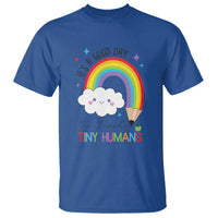 Pre-School Teacher T Shirt It's A Good Day To Teach Tiny Human - Wonder Print Shop