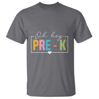 Pre-School Teacher T Shirt Oh Hey Pre-K - Wonder Print Shop