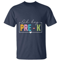 Pre-School Teacher T Shirt Oh Hey Pre-K - Wonder Print Shop