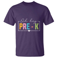 Pre-School Teacher T Shirt Oh Hey Pre-K - Wonder Print Shop