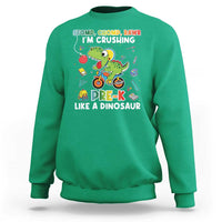 Pre-School Sweatshirt I'm Crushing Pre-K Like A Dinosaur Back To School - Wonder Print Shop