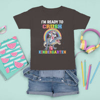 I'm Ready To Crush Kindergarden T Shirt For Kid Funny Monster Truck Dinosaur Unicorn - Wonder Print Shop