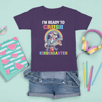 I'm Ready To Crush Kindergarden T Shirt For Kid Funny Monster Truck Dinosaur Unicorn - Wonder Print Shop