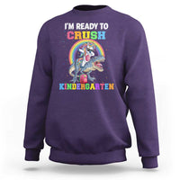 I'm Ready To Crush Kindergarden Sweatshirt Funny Monster Truck Dinosaur Unicorn - Wonder Print Shop