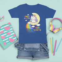 Kindergarten Here I come T Shirt For Kid Cute Unicorn Back To School - Wonder Print Shop