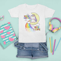 Kindergarten Here I come T Shirt For Kid Cute Unicorn Back To School - Wonder Print Shop