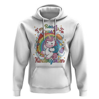 I'm Ready To Crush Kindergarden Hoodie Rainbow Unicorn Back To School - Wonder Print Shop