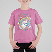 I'm Ready To Crush Kindergarden T Shirt For Kid Rainbow Unicorn Back To School - Wonder Print Shop