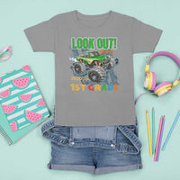 Look Out 1st Grade Monster Truck T Shirt For Kid - Wonder Print Shop