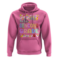 Hello Second Grade Groovy Back To School Hoodie - Wonder Print Shop