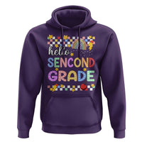 Hello Second Grade Groovy Back To School Hoodie - Wonder Print Shop