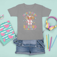 Funny Back To School Unicorn T Shirt For Kid Ready To Crush Second Grade Retro Groovy - Wonder Print Shop