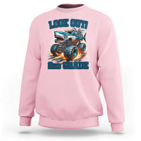 Look Out 2nd Grade Monster Truck Sweatshirt - Wonder Print Shop