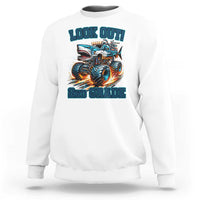 Look Out 2nd Grade Monster Truck Sweatshirt - Wonder Print Shop