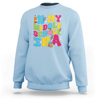 In My Middle School Era Retro Groovy Sweatshirt - Wonder Print Shop