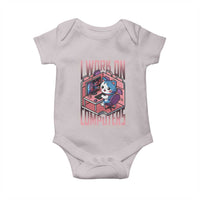 Funny Programmer Baby Onesie I Work On Computers Japan Anime Cat