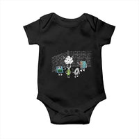 Funny Software Developers Baby Onesie Computer Storage Evolution Cloud