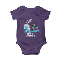 Funny Coder Baby Onesie It's Not A Bug It's A Feature