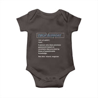 Funny Tech Support Description Baby Onesie