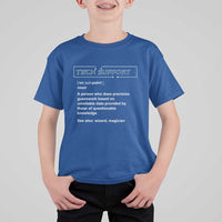 Funny Tech Support Description T Shirt For Kid