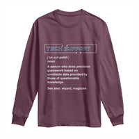 Funny Tech Support Description Long Sleeve Shirt