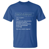 Funny Tech Support Description T Shirt