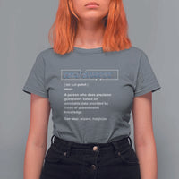Funny Tech Support Description T Shirt For Women