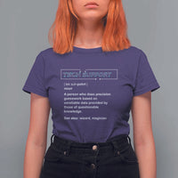Funny Tech Support Description T Shirt For Women